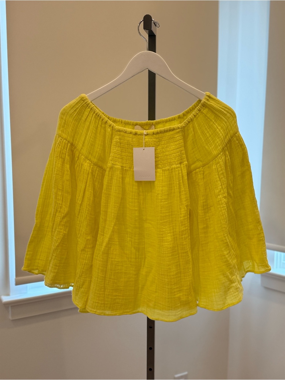 Anaak Amina Bell Blouse - Lemon